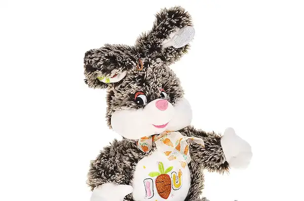 Зайчик рябенький 2 кольори 14996/30 р.30см купити недорого в Україні, фото 5