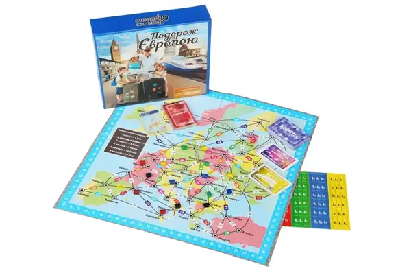 Настільна гра "Подорож Європою" Arial купити