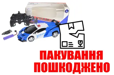 OUTLET Машина трансформер на радіокеруванні, акумулятор, 666-5 р.22*9*6см купити