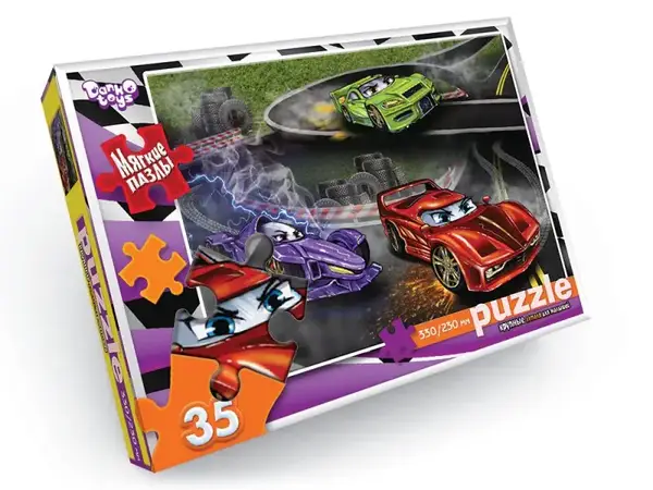 Пазли фомові - 35 елм. - S35-10-01,02,03,04...16 серія 10 DANKO купити недорого в Україні, фото 17