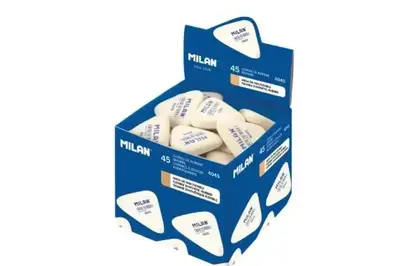 Гумка трикутник білий "TM MILAN" 3,9*3,4*0,9 см,картонна упаковка купити