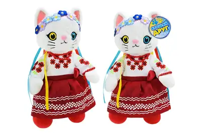 М'яка іграшка Кішка україночка PL8242ua 31см купити