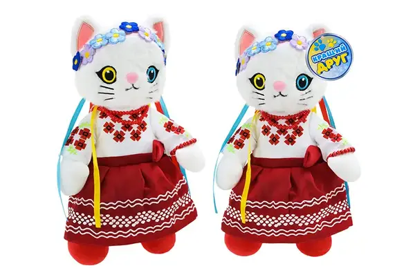 М'яка іграшка Кішка україночка PL8242ua 31см купити