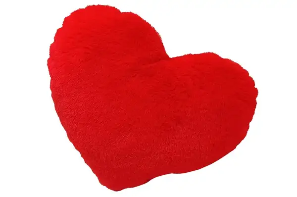 Іграшка м’яконабивна HF-M «СЕРЦЕ» хутро розмір М купити