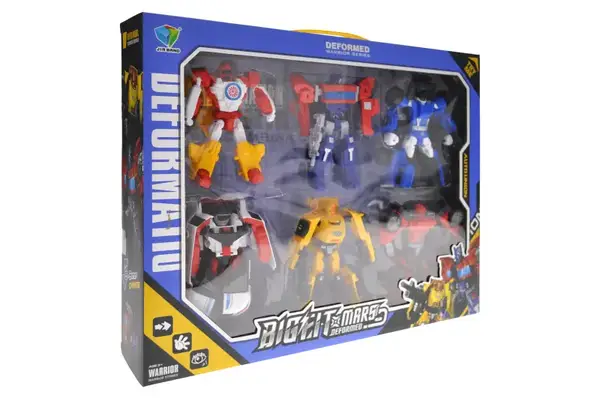 Робот-трансформер 788-25Y 6шт у наборі, в коробці р 41x32x7,7см купити