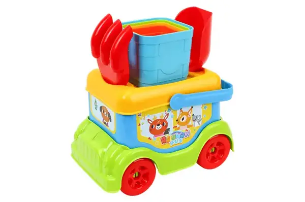 Автобус 3373 з пісочним набором ТЕХНОК купити недорого в Україні, фото 2