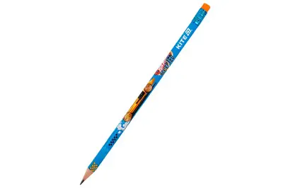 Олівець графітний Kite з гумкою, тригранний Hot Wheels HW25-046 купити