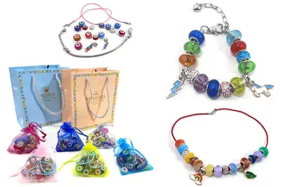 Набір бісеру "Пандора" 2в1 в подарунковому пакеті FT2030 р.15*14*7см купити