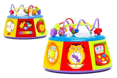 Ігровий центр - МУЛЬТИЦЕНТР (Світло, музика, укр.мова) 054932 KIDDIELAND купити