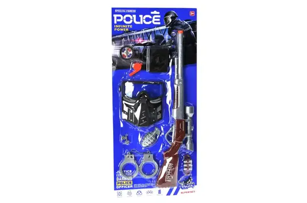 Поліцейський набір 999-4 на блістері р.65x29x3 см YG Toys купити