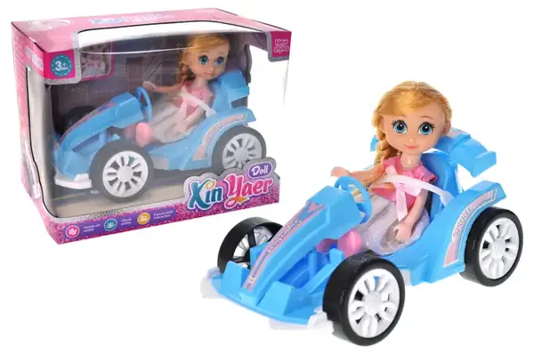 Лялька з машинкою в коробці 925-250 р.22*14,5*16,5см купити