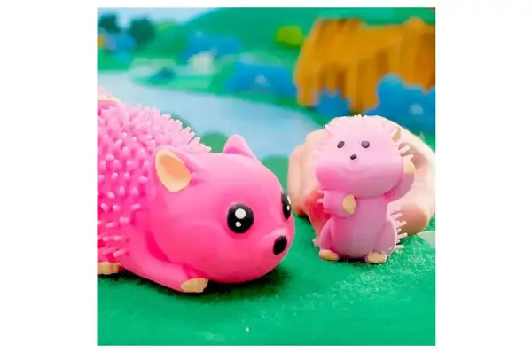 Стретч-іграшка у вигляді тварини серії «Softy friends» – МИЛА РОДИНА (у дисплеї 12 шт) 8/SC22 #SBABAM купити недорого в Україні, фото 4