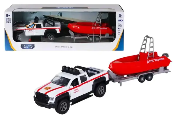 Ігровий набір 510217.270 СЛУЖБА ПОРЯТУНКУ НА ВОДІ (світло, звук) купити