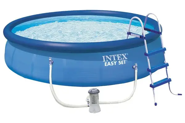 Басейн INTEX наливний. сходи, тент, підст., філ.-насос 3785л/г, 26166 р.457х107см, 12430л купити