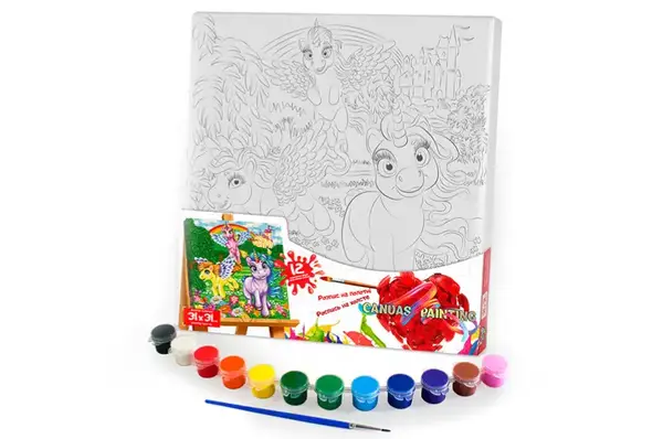 Набір для розпису на полотні 31x31 см PX-07-01,02,03,04,0...10 "Canvas Painting" DANKO купити недорого в Україні, фото 8