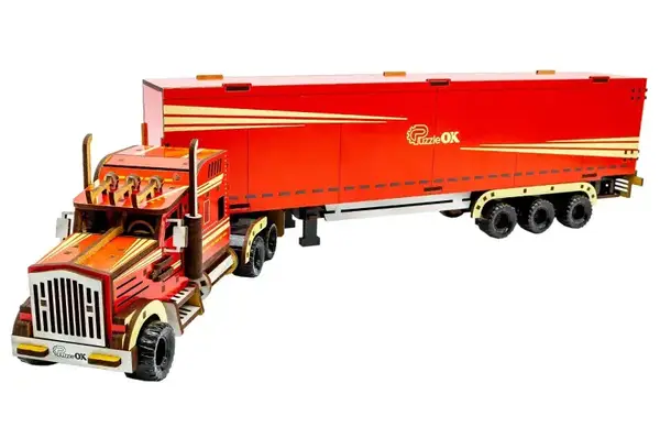 Конструктор Puz-00952 "Wood Truck", дерев'яний PuzzleOk купити недорого в Україні, фото 8