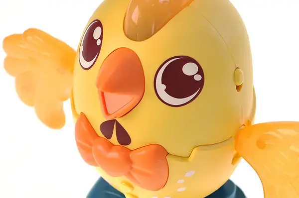 "Музичне курчатко" PL-721-69, 2 кольори, світло, звук, пісні на українській мові, ходить, в коробці - р. 8*9*14 см,. купити недорого в Україні, фото 4