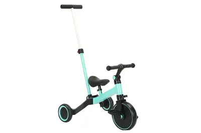 Велосипед 3-х колісний TR2452 колеса EVA 9,5х5 дюймів, бірюзовий Велосипед 3-х колісний TR2452 колеса EVA 9,5х5 дюймів, бірюзовий купити