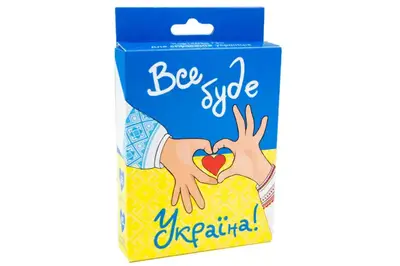 Карткова гра "Все буде Україна" 30370 STRATEG купити