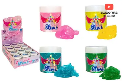 Слайм "Mi-mi Slimi з фольгою" 0,150кг в блоці 12шт 71817 STRATEG купити