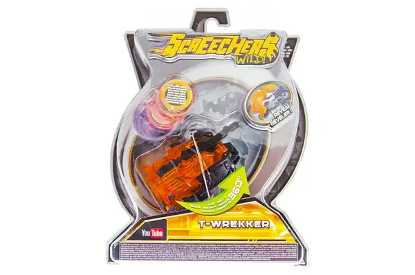 Машинка-трансформер SCREECHERS WILD! L 2 - ТІ-РЕККЕР/EU683121 купити