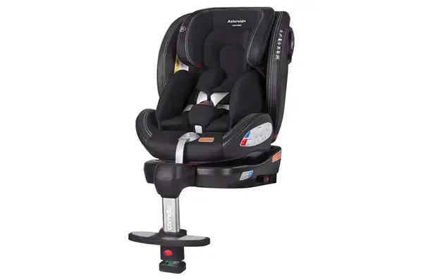 Автокрісло CARRELLO Asteroid+ CRL-15801 Onyx Black 0+1/2/3 ISOFIX з поворотом та опорною стійкою купити