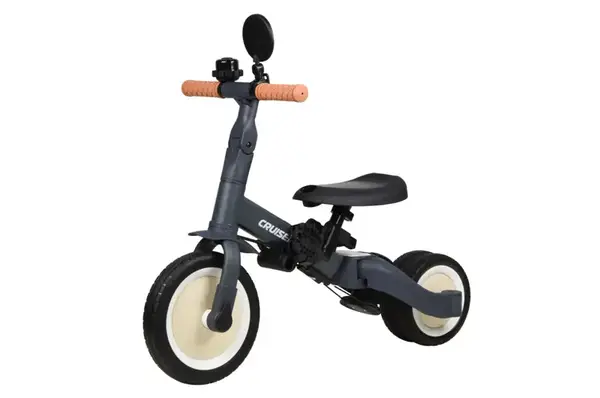 Біговел Tri-cycle 5in1 Cruiser Versa navy трансформер з дашком купити недорого в Україні, фото 3