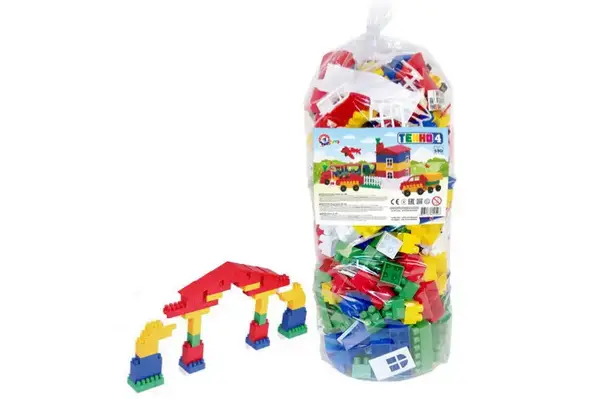 Конструктор блочний 0526 №4 190 елм. в кульку ТЕХНОК купити