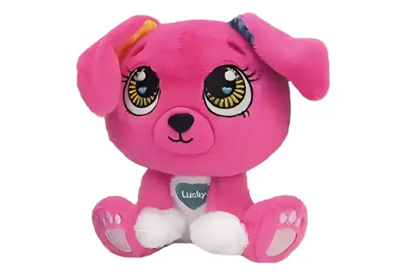 М'яка іграшка KidsHits Brightmals KH62/003 Щеня Lucky 15 см купити