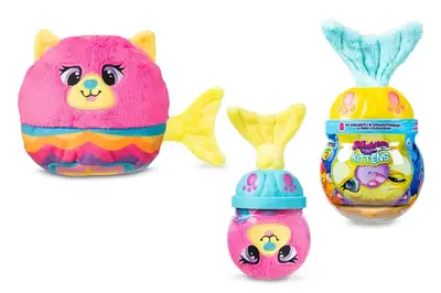 М’яка іграшка MISFITTENS W2 - КОШЕНЯ В АКВАРІУМІ 03945(W2) в асортименті купити