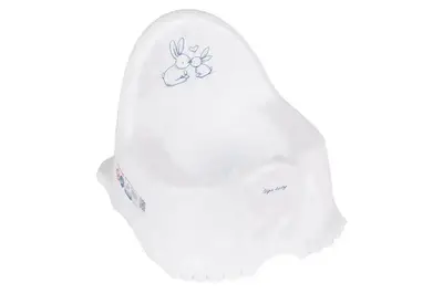 Горщик KR-007-103 "ECO: Зайчик" білий TEGA купити