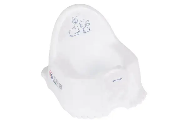 Горщик KR-007-103 "ECO: Зайчик" білий TEGA купити