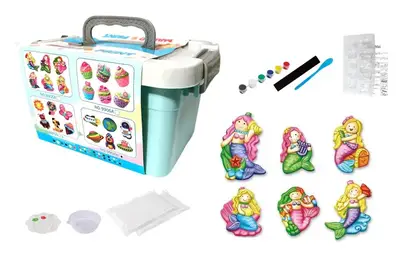 Набір для творчості барельєф "Русалки" з магнітами в коробці 9905A купити