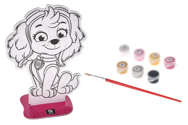 Набір для розпису за номерами QB007-003 "Фігурка Щенячий патруль. Скай" р.28,5x15,2 см qbee купити недорого в Україні, фото 2