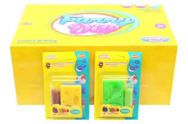 Набір тіста для ліпки на блістері, в коробці 36 шт. KA9001A р.17*10,5*2,5см. купити