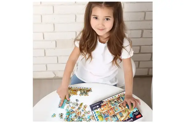 Пазл-віммельбух ME5032-33 "Детектив: Дім з котами" купити недорого в Україні, фото 4