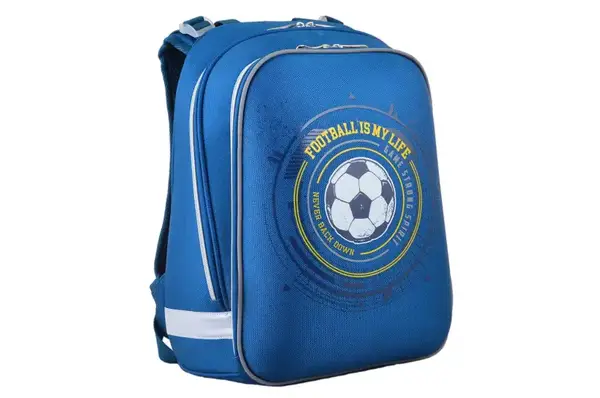 Рюкзак каркасний "1 вересня" H-12, 554593 Football, р. 38*29*15 см купити