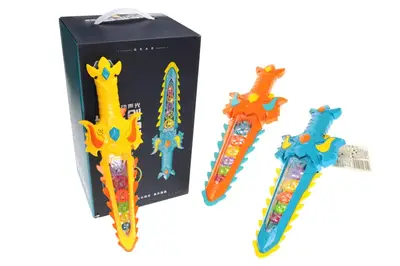 Меч на шестернях, озвучений, зі світлом, в блоці 8шт 0301A купити