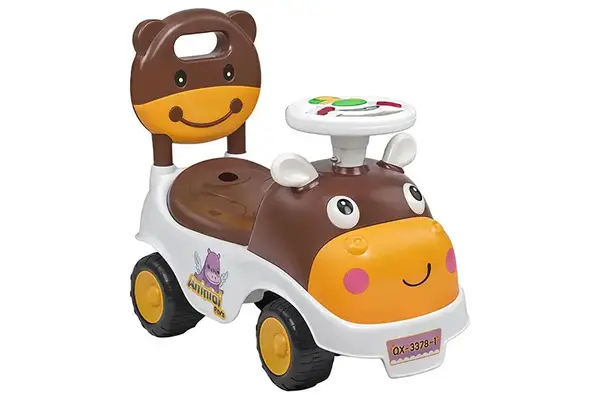 Велобіг-толокар BB-0013 Brown музика, світло купити