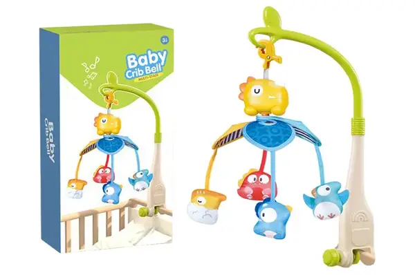 Мобіль на ліжко 6674 на батарейках, музичний, в коробці р.35x20x9,5 см YG Toys купити