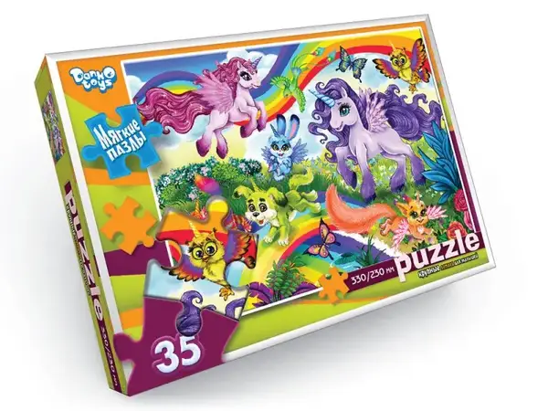 Пазли фомові - 35 елм. - S35-10-01,02,03,04...16 серія 10 DANKO купити недорого в Україні, фото 9