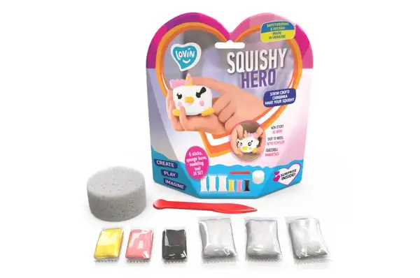Набір для ліплення з легким пластиліном 70129 "Squishy Teensy-Weensy" LOVIN купити