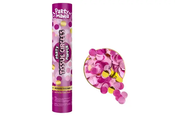 Хлопавка пневматична 19279 "Рожеве тішью" 30 см. (1шт.) купити