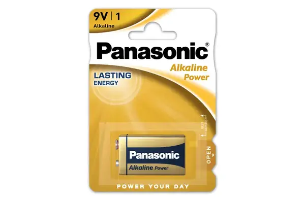 Батарейка 6LR61 Alkaline Power Panasonic C1 Крона 1шт. купити