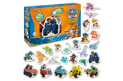 Набір магнітів "Щенячий Патруль. Диномісія" ML4034-05 купити