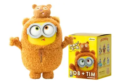 Колекційна м'яка іграшка з кільцем 25ZB301XHRTJ001 РOP TOP 52Toys серії "Bob & Tim" - ПОСІПАКИ (у дисп., в ас.) купити