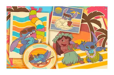 Пазли - 200 елм. - 13304 "Ліло і Стіч. Музичний світ" Trefl купити