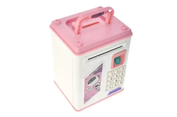 Скарбничка-сейф музика, світло, пароль, імітація відбитка 19,5*14*13см B21 купити недорого в Україні, фото 5