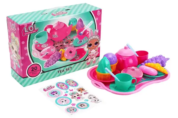 Кухонний набір 2758 "LOL" 20 елм. в коробці ТЕХНОК купити