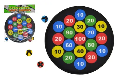 Дартс на липучках 36-4 в кульку р.44,5x36,5x3,5 см YG Toys купити